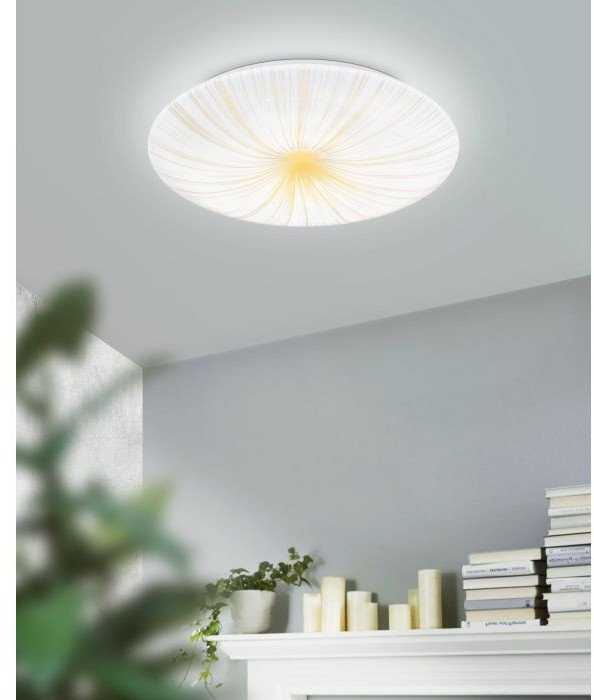 Lubinis šviestuvas EGLO Nieves 1, LED, 3000 K, 1100 lm, IP20, Auksinė, Balta