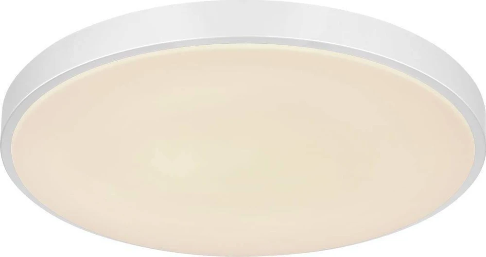 Globo Toys „Globo“ lubinis šviestuvas Minimalistinis lubinis šviestuvas SONNY 41586-24 „Globo“ apvalus LED 24W 3000K - 6000K svetainei, sidabrinis