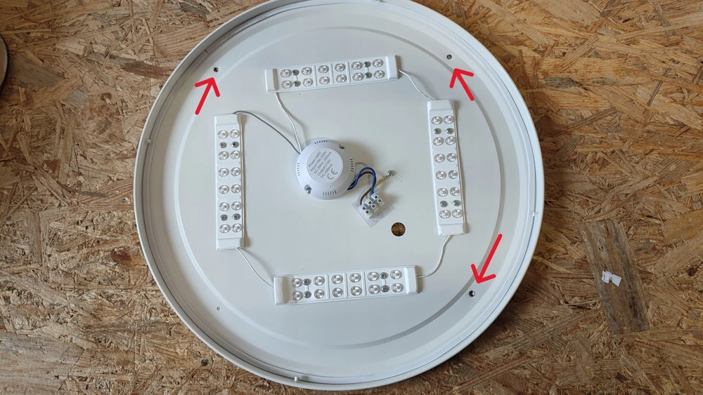 Lubinis šviestuvas GTV LED lubinis šviestuvas SATURN BIS 48W 4020lm 4000K IP54 fi475mm LD-SATU48W-NW-00