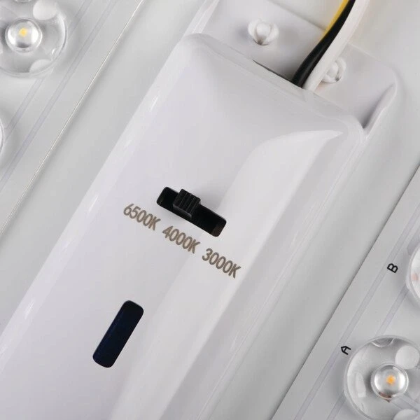 Lubinis šviestuvas Lampa sufitowa Kanlux Oprawa liniowa LED LINCEA 30-45W 12 CCT max 4800 /4900/5000lm 3000/4000/6500K IP40 IK08 5 lat Gwarancji balta 38796
