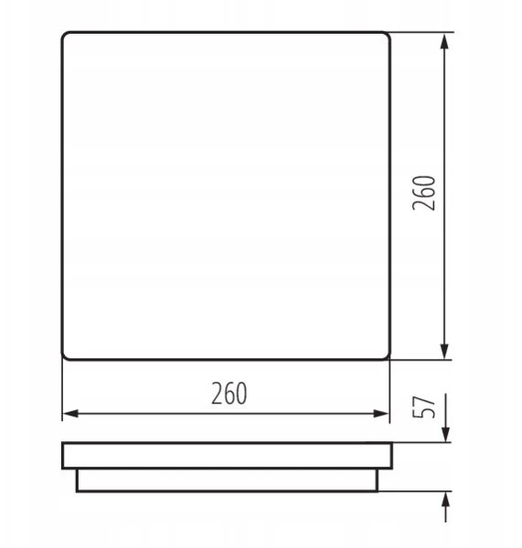 Lubinis šviestuvas Kanlux LED lubinis šviestuvas su jutikliu BENO 24-30W CCT-L-SEG max 2940lm 3000-4000K šilta/neutrali IP65 II klasė 5 metų garantija grafitas 38780
