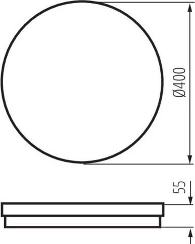 Lubinis šviestuvas Kanlux LUBINIS LED ŠULINIS ECO 40W CCT ARBA B