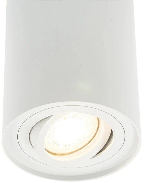 Lubinis šviestuvas Lampa sufitowa Altalusse Oprawa sufitowa tuba punktowa reflektor INL-7014D-01 GU10 balta