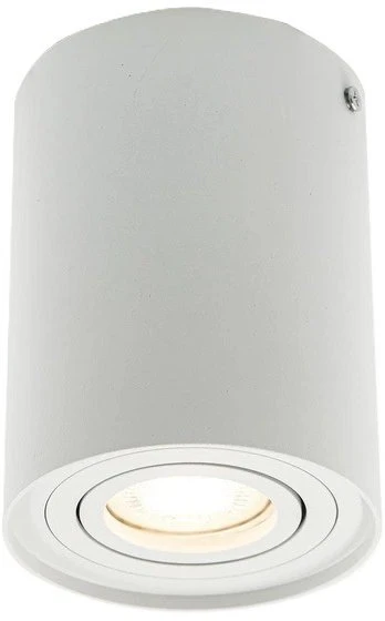 Lubinis šviestuvas Lampa sufitowa Altalusse Oprawa sufitowa tuba punktowa reflektor INL-7014D-01 GU10 balta