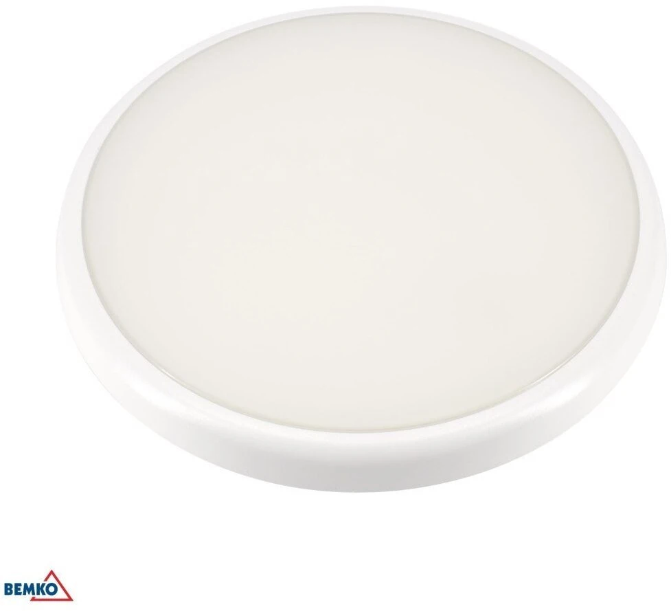 Lubinis šviestuvas Bemko 16W LED plafonas su judesio davikliu DIANA, baltas, 4000K, IP66