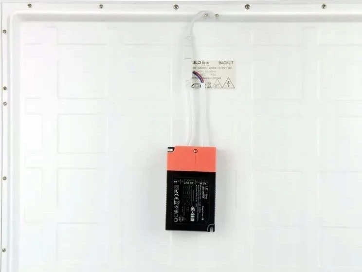 LED šviesos panelė 40W, 60x60cm, 4800lm, 120lm/W, neutraliai balta 4000K, 0-10V valdoma, LED line PRIME