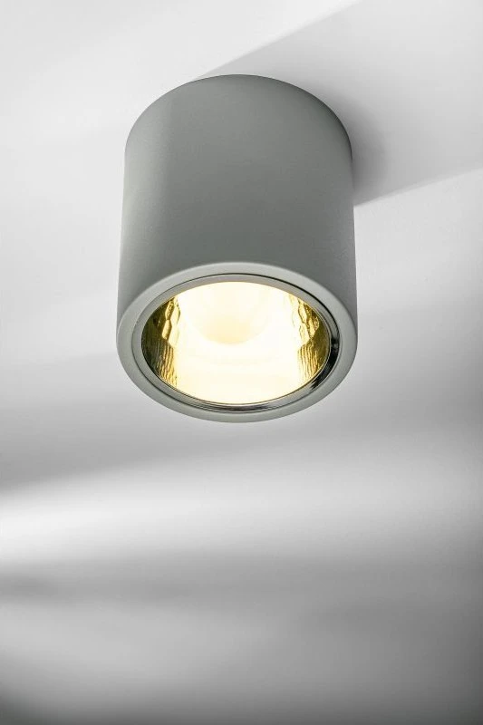 GTV Lubinis šviestuvas DRAGO, maks. 60W, E27, AC220-240V, 50-60Hz, IP20, 133 * 148mm, pilkas