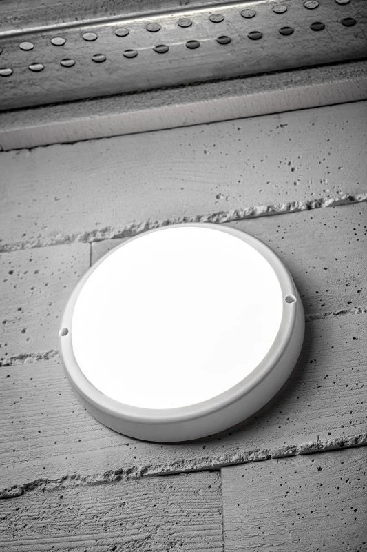 GTV LED KODO-OK lempa, 12W, 1080lm, AC175-260V, 50/60 Hz, PF>0.5, Ra≥80, IP54, IK08, 4000K, ro