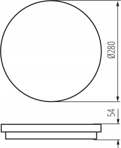 Kanlux PLAFON.LED STEVI LED 24W-NW-O-SE