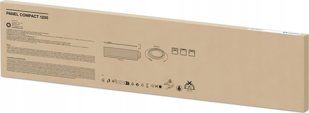 Ledvance 33W LED panelė COMPACT, balta, 4000K, 120x30cm, IP40