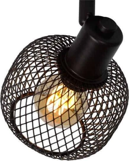 Lucide Lubinis šviestuvas Reguliuojamas sieninis šviestuvas MAREN 77978/01/30 metalinis gaubtas loft stiliaus lubinis spot šviestuvas atšvaitas juodas