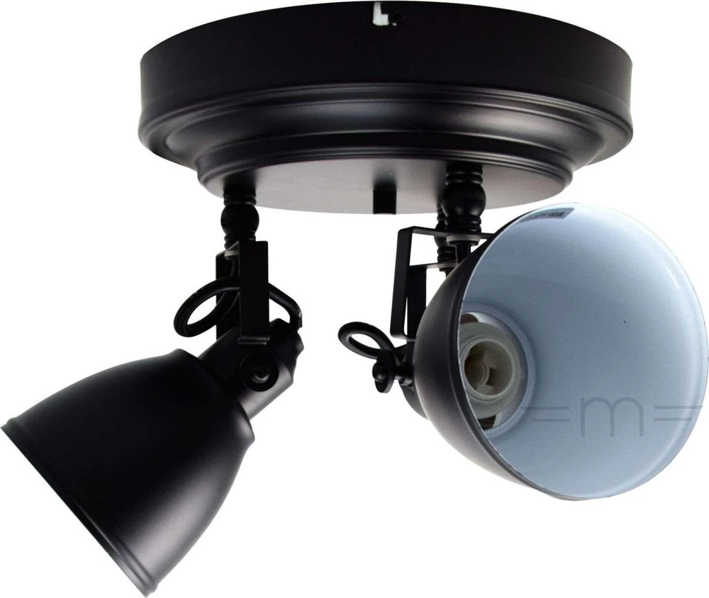 Lubinis šviestuvas Lampa sufitowa Markslojd Plafon lampa sufitowa spot Markslojd Fjallbacka 3x40W E14 juoda 105815