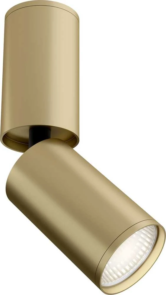 Lubinis šviestuvas Maytoni Focus S, GU10, 10 W, aukso