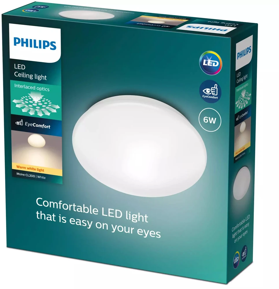 Lubinis šviestuvas Ceiling light. Philips. LED. 6W. 2700K