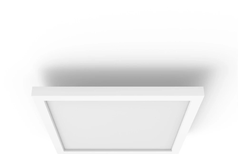 Lubinis šviestuvas „Philips Hue Surimu Panel Square Small“ | 2000–6500 K, „Hue Baltas“ ir „Color Ambiance“