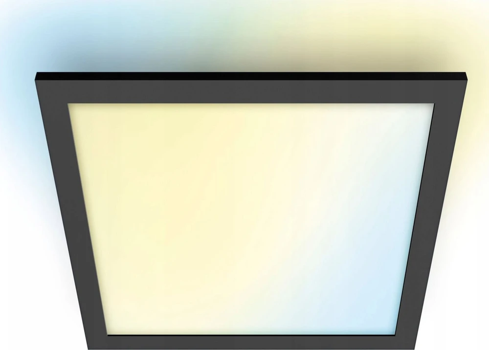 Lubinis šviestuvas WiZ panel TW,12W,2700-6500,IP20,juodas
