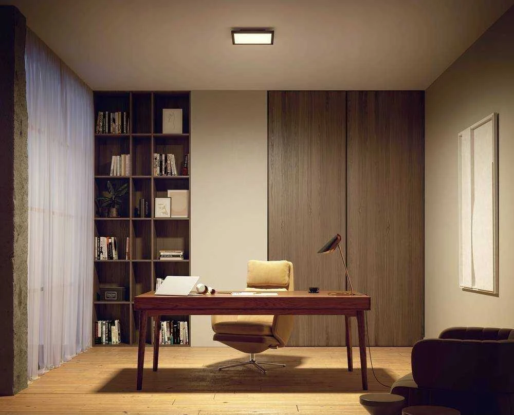 Lubinis šviestuvas Lampa sufitowa Signify Philips Hue Baltas & Col. Amb. Panel apvalus Surimu Baltas