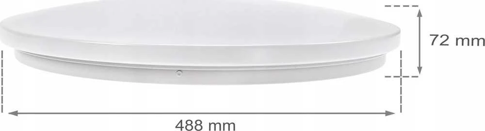 Lubinis šviestuvas Spectrum Išmanusis tvirtin LED šviestuvas, SMARTWIFI, 36W, CCT+DIM