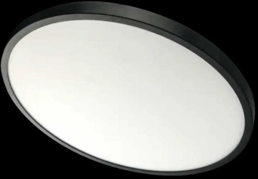 Lubinis šviestuvas Tope Lighting Lubinis juodas LED šviestuvas "TRENT" 24W