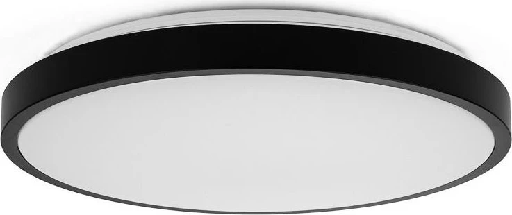 Lubinis šviestuvas V-tac 36W LED paviršinis šviestuvas, juodu korpusu, 4000K, IP44, su judesio davikliu