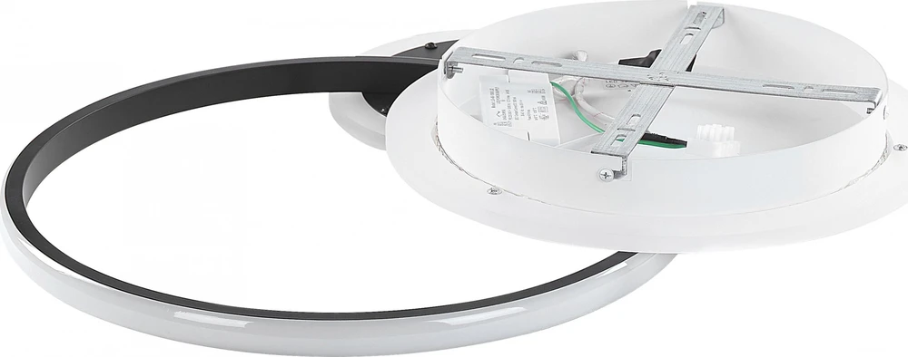 Beliani LED lubinis šviestuvas ZAMI metalinis juodas