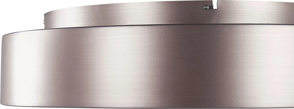 Beliani LED lubinis šviestuvas DAWEI metalinis šviesiai rudas