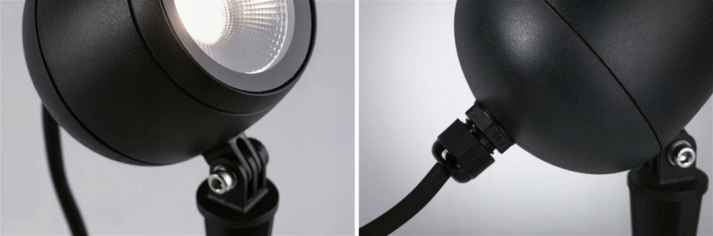 Lubinis šviestuvas Paulmann Garden prožektorius Plug & Shine KIKOLO LED 7.2W 20 laipsnių. 460lm 3000K IP65 24V antracitas