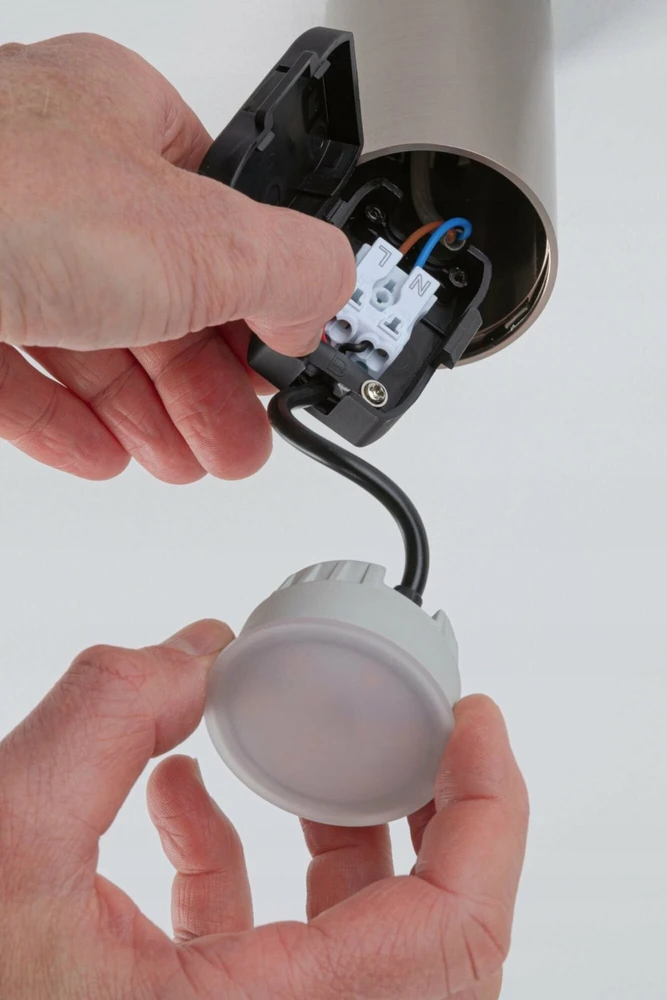 Lubinis šviestuvas Paulmann lubų šviestuvas BAREEL LED lubų šviestuvas 6W 470lm 3Step DIM 2700K 230V matinis juodas / metalas