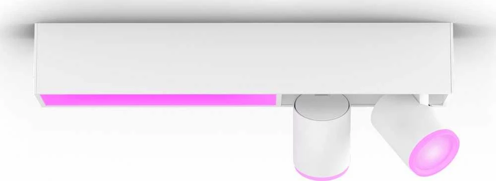 Nezatříděno Philips Hue Baltas & Color Ambiance Centris lubinis šviestuvas baltas • 2 taškų