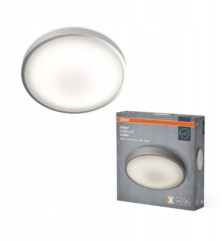 Lubinis šviestuvas Šviestuvas lubų Osram Orbis , 24 W, LED, 2700 - 6500 °K