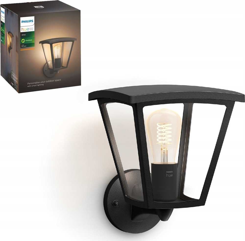 „Philips Hue Inara“ lauko sieninis šviestuvas | E27 | 7 W | Šiltai balta
