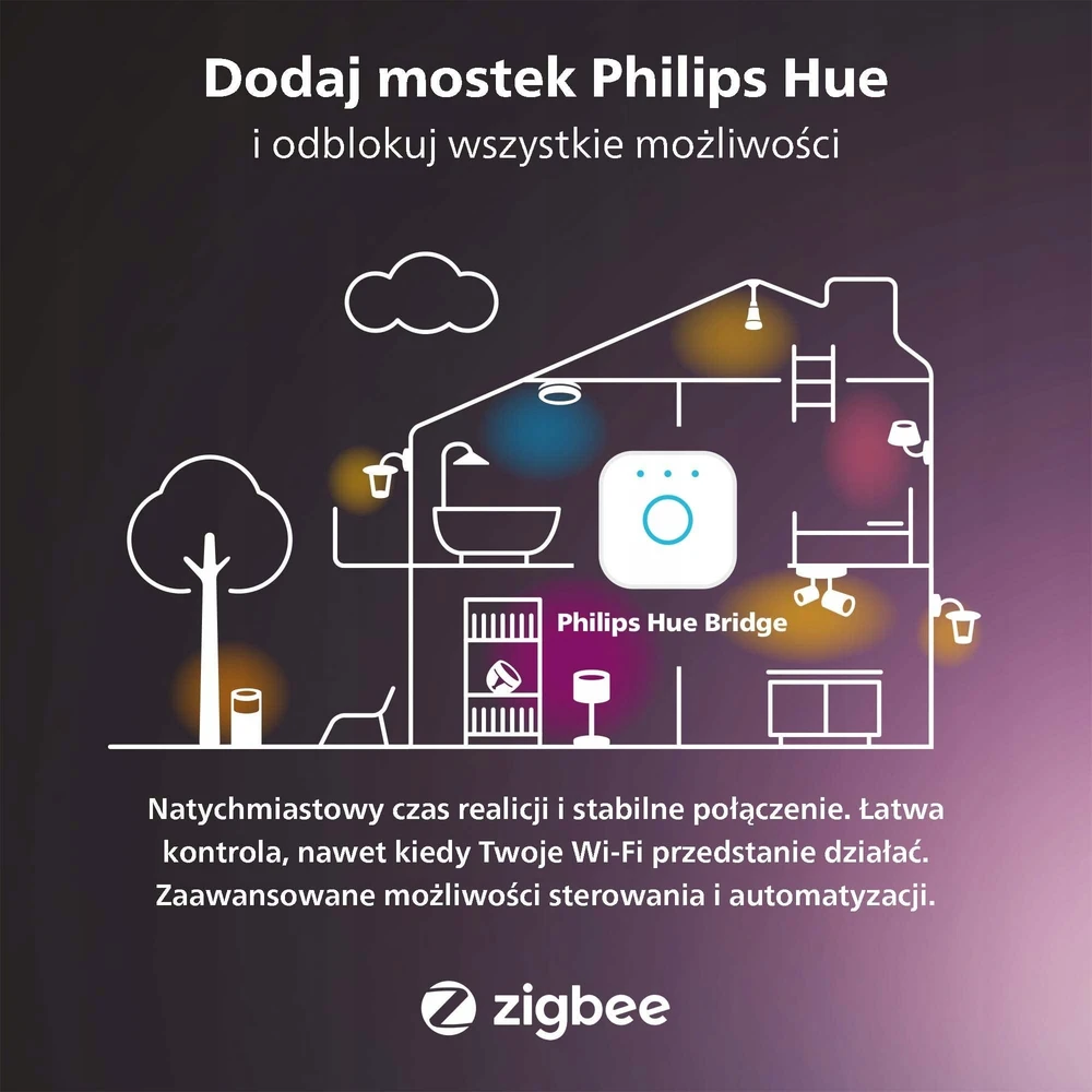 Lubinis šviestuvas Signify Philips Hue Baltas Amb. Aurelle Panelleuchte 30x30 Schw inkl DS