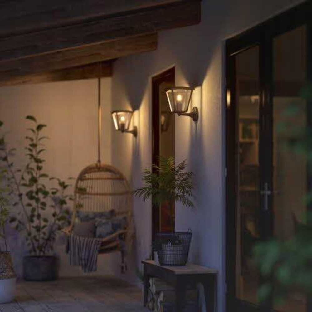 „Philips Hue Inara“ lauko sieninis šviestuvas | E27 | 7 W | Šiltai balta