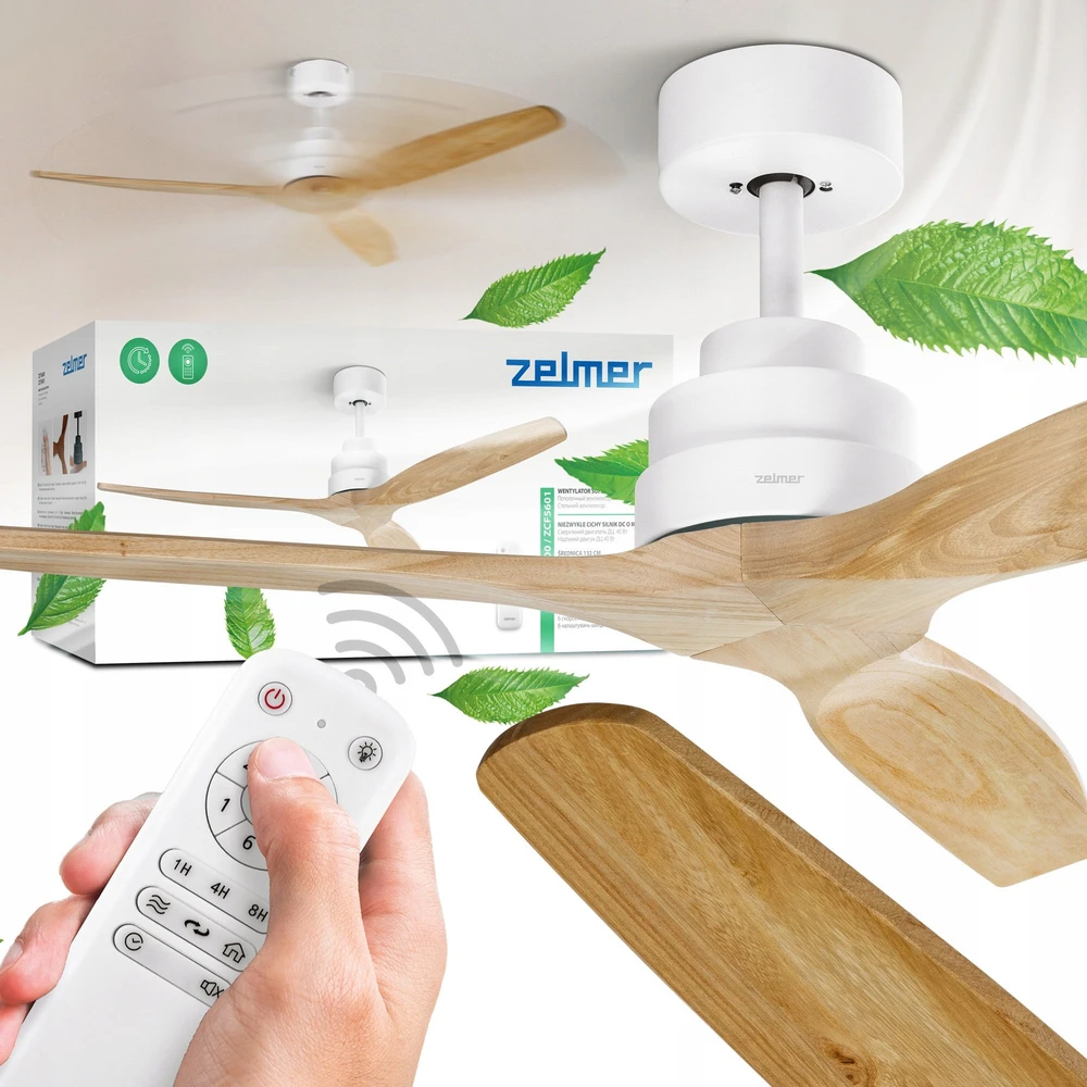 Zelmer ventiliatorius LUBINIS VENTILIATORIUS ZCF 5600 40W 132cm BUK/Baltas ZELMER-WE-20-10