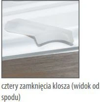 Lubinis šviestuvas Bemko Plafonas TOFIR PHS, 2xE27, aliuminio sp., IP40