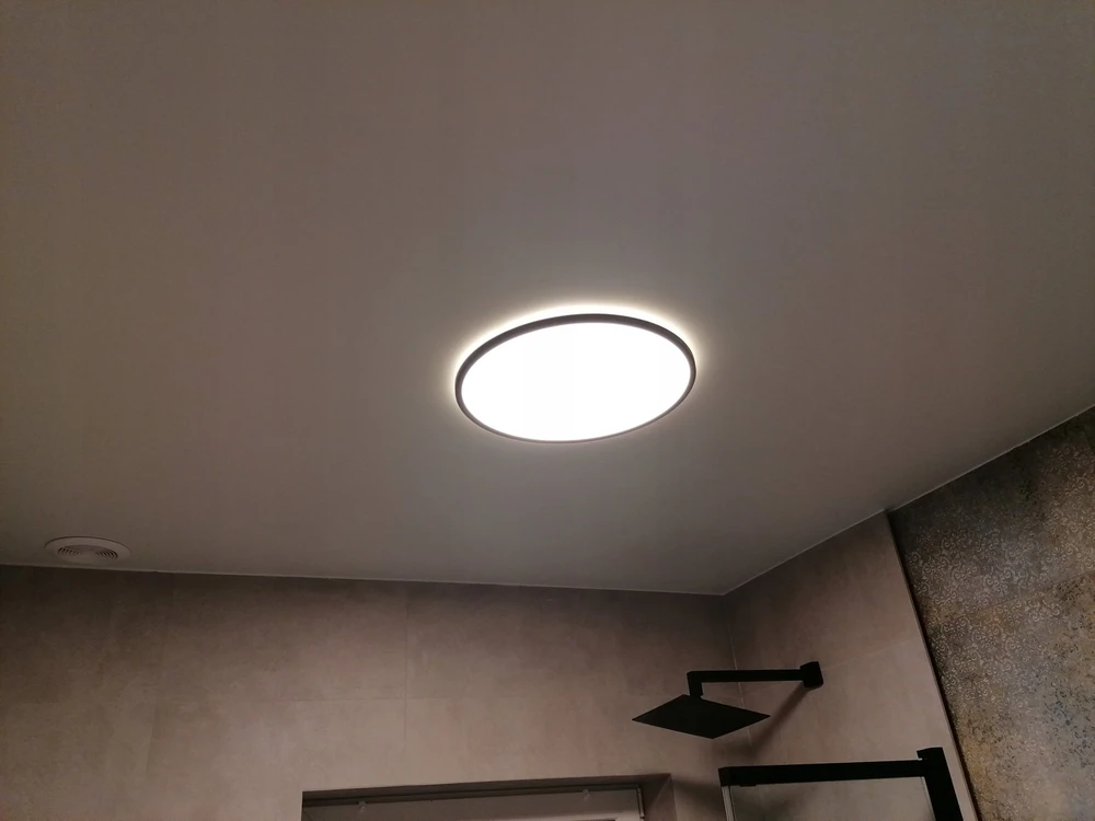 Lubinis šviestuvas SUPERSLIM CL550 SS RD 22W 27K B WV 06 | Philips