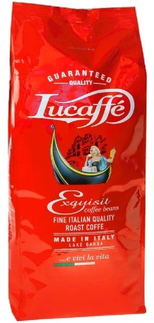 Lucaffe Exquisit kavos pupelės 1kg