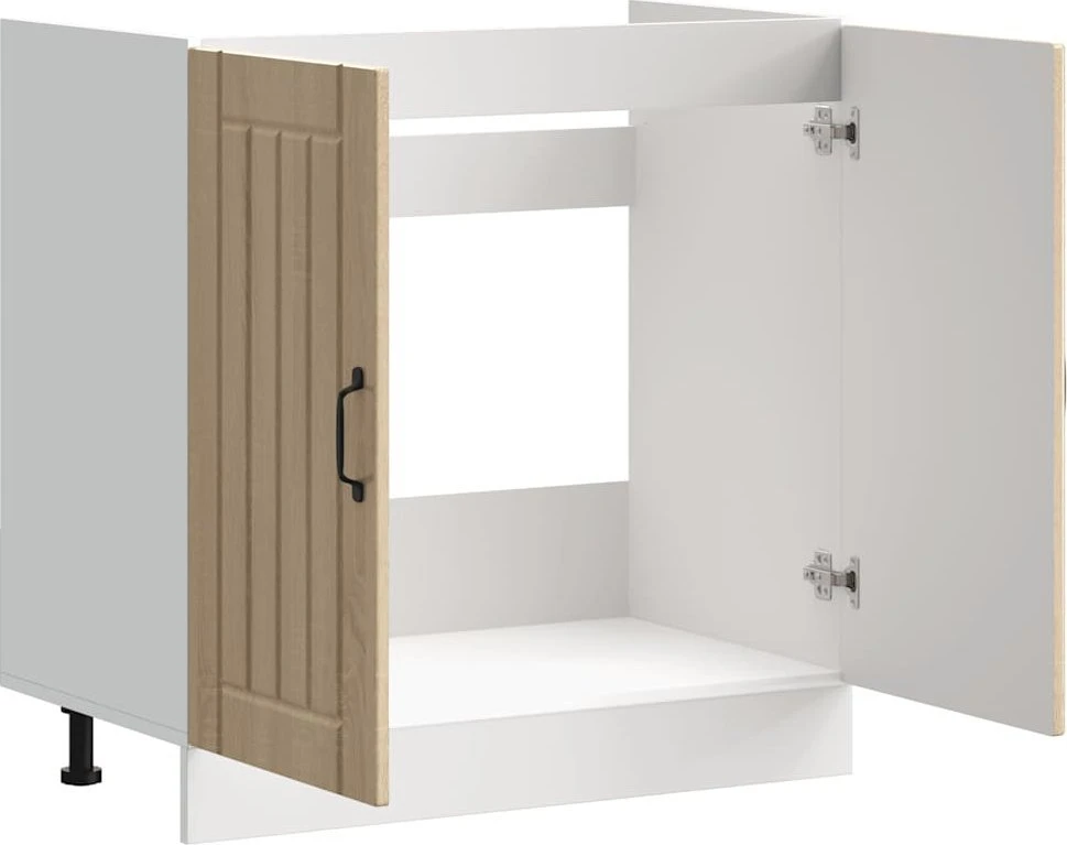 kriauklės pagrindo spintelė "Lucca" Sonoma Oak Engineered Wood