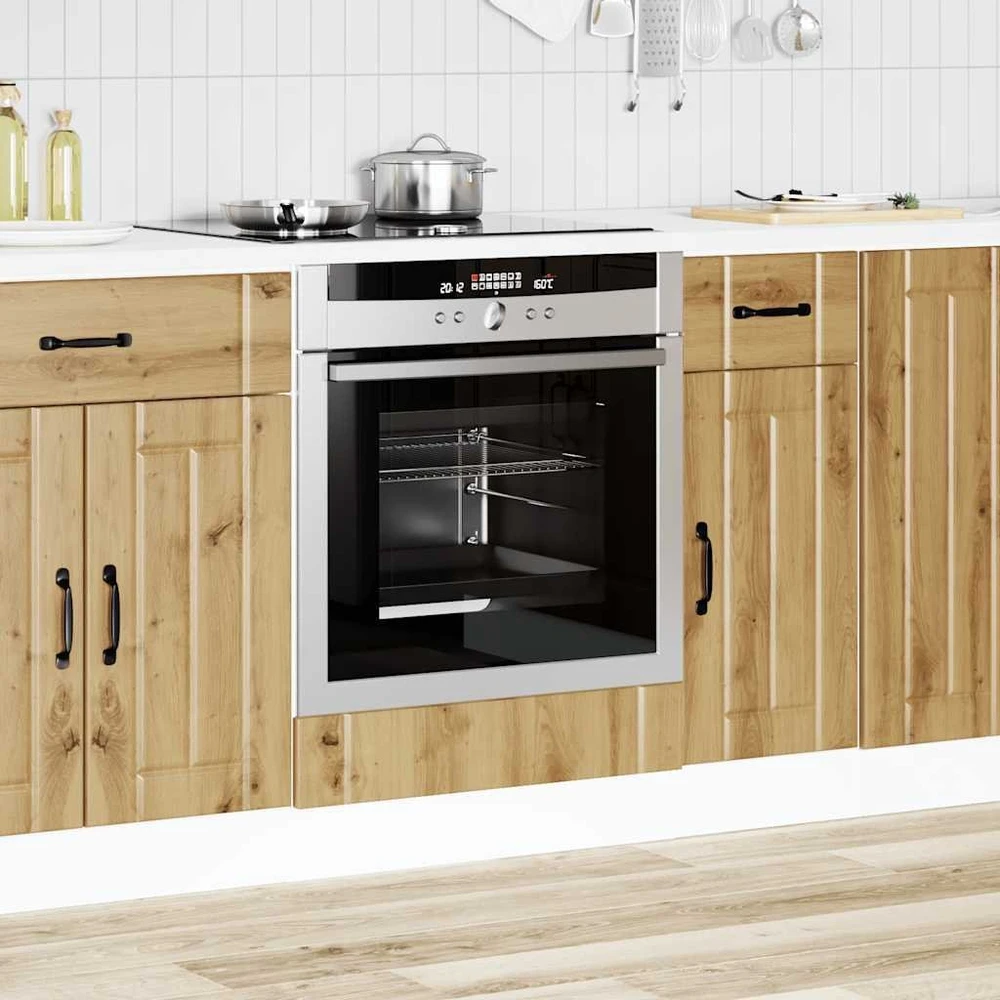 Orkaitės spintelė "Lucca" Artisan Oak Engineered Wood