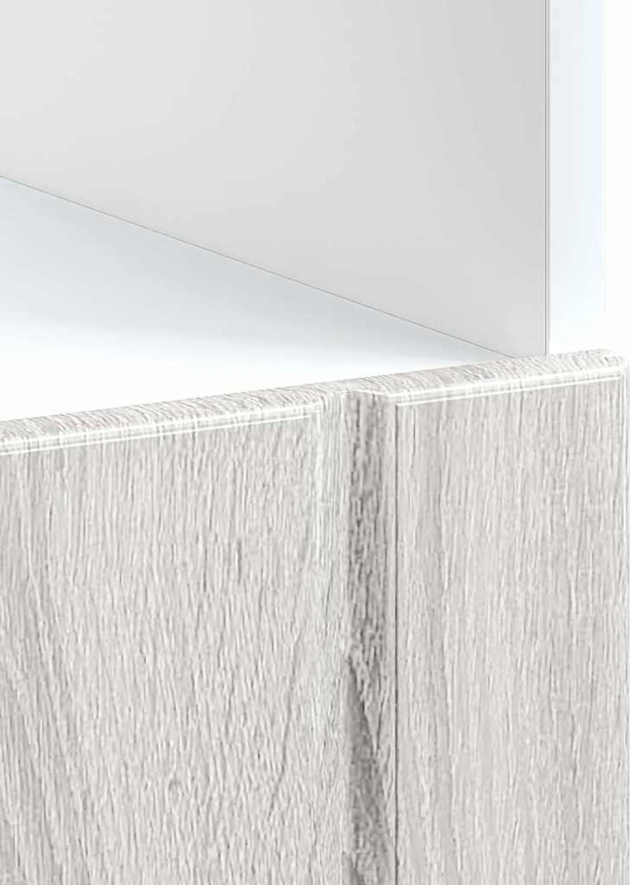 Orkaitės spintelė "Lucca" Pilka Sonoma Engineered Wood