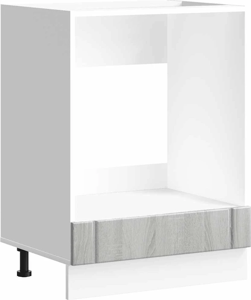 Orkaitės spintelė "Lucca" Pilka Sonoma Engineered Wood