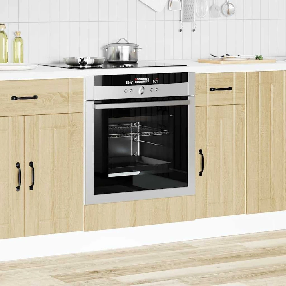 Orkaitės spintelė "Lucca" Sonoma Oak Engineered Wood
