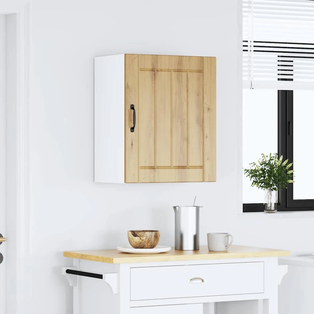 Sieninė virtuvės spinta "Lucca" Artisan Oak Engineered Wood