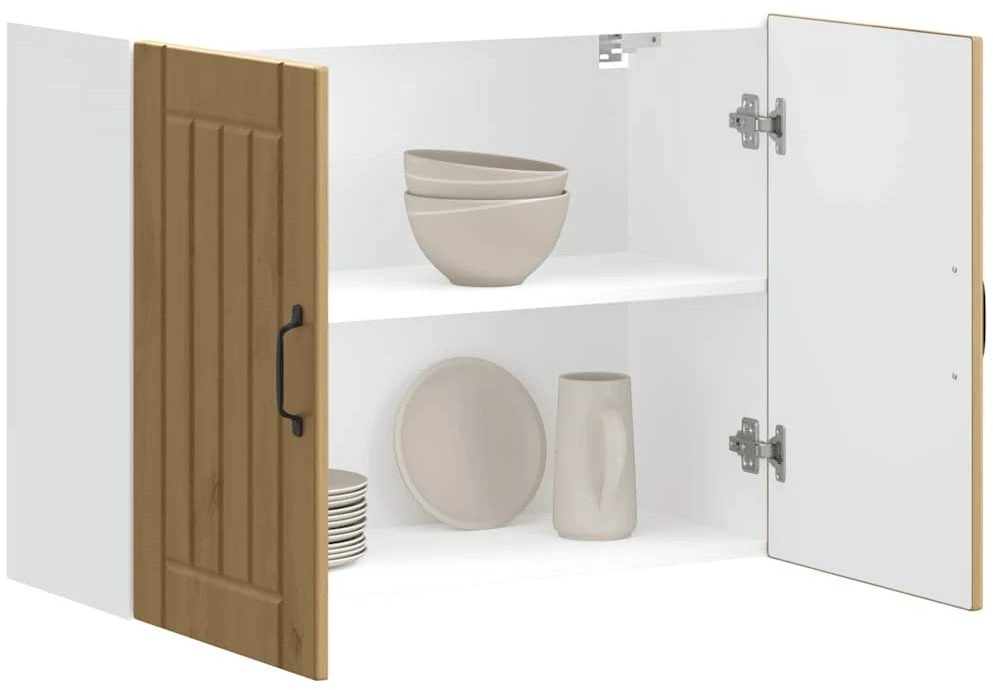 Sieninė virtuvės spinta "Lucca" Artisan Oak Engineered Wood