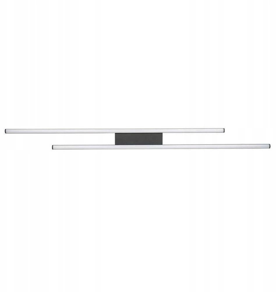 Lubinis šviestuvas REALITY Lampa sufitowa Lucide Trio Odio R67882132 plafon lampa sufitowa 1x22W LED 3000K 2500 lm juoda