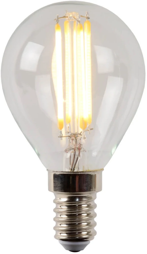 Lucide LED lemputė 49022/04/60 Lucide E14 4W 2700K 360lm permatoma