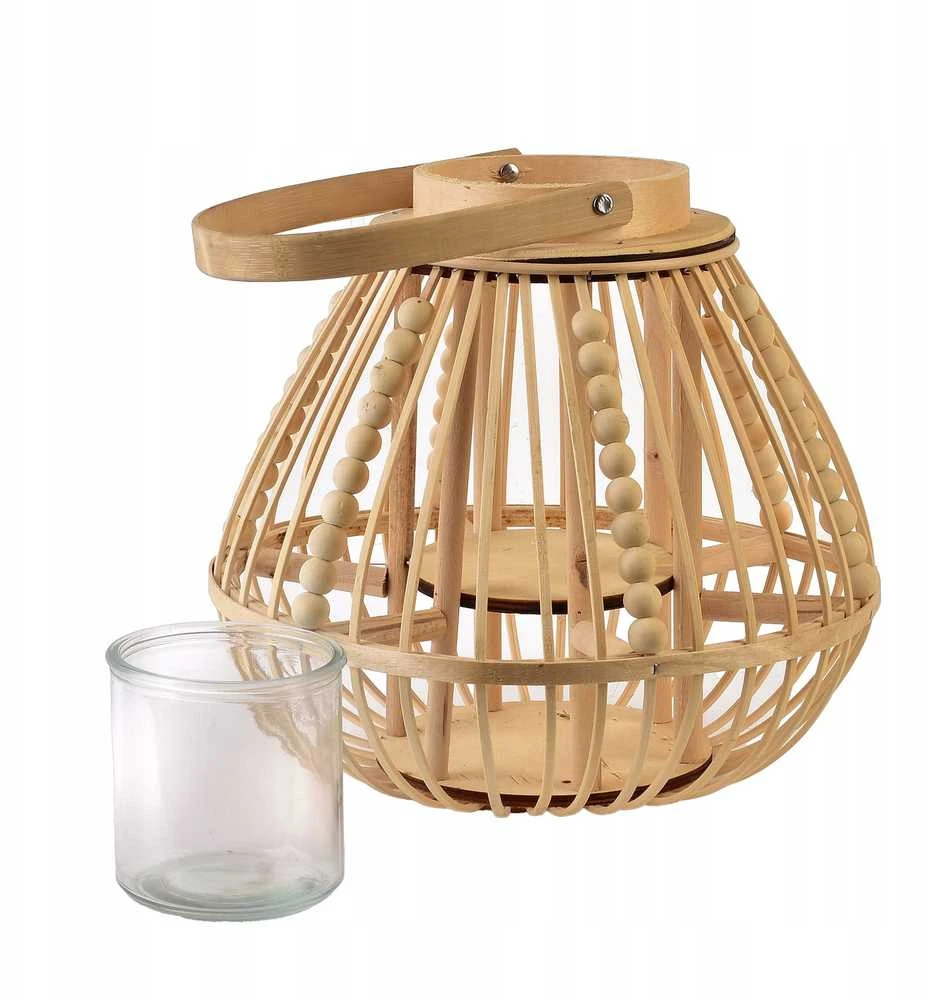 Mondex LUCIE NATURAL Lampion 30x28 cm