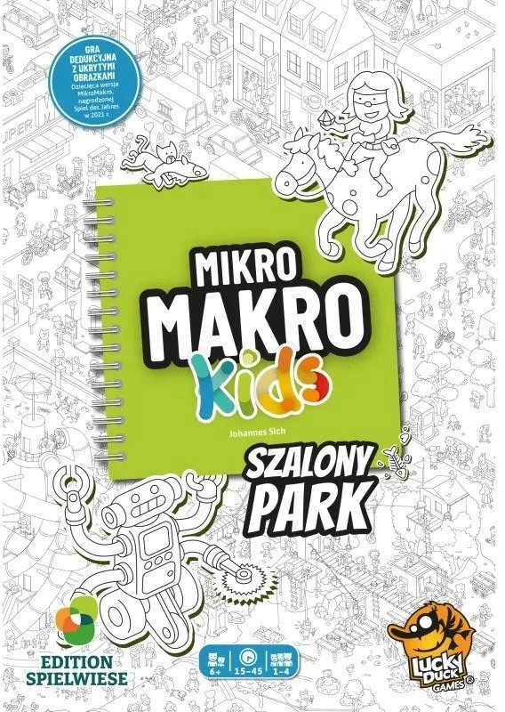 Lucky Duck Games Gra Mikromakro Kids (PL)