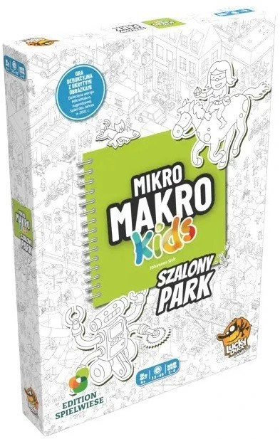 Lucky Duck Games Gra Mikromakro Kids (PL)