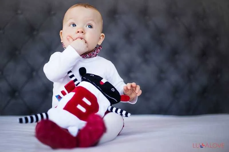 LULLALOVE sensorinis žaisliukas-šildyklė SuperToy MRB
